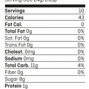 Nutrition-facts-Strawberry-&-Balsamic