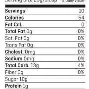 Nutrition-facts-Apricot-Ginger-and-Mint